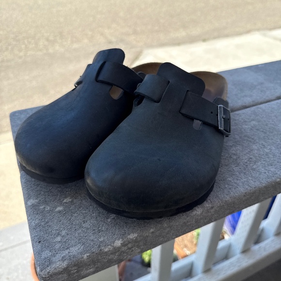 Boston clog Birkenstock 42 Matt black - Picture 1 of 3